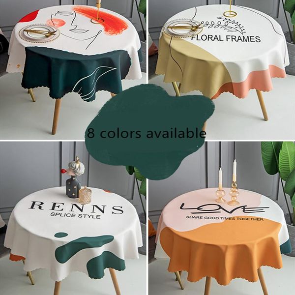 table cloth round tablecloth art household lace cover for wedding/party simple morandi color dinning decor
table cloth round tablecloth art household lace cover for wedding/party simple morandi color dinning decor