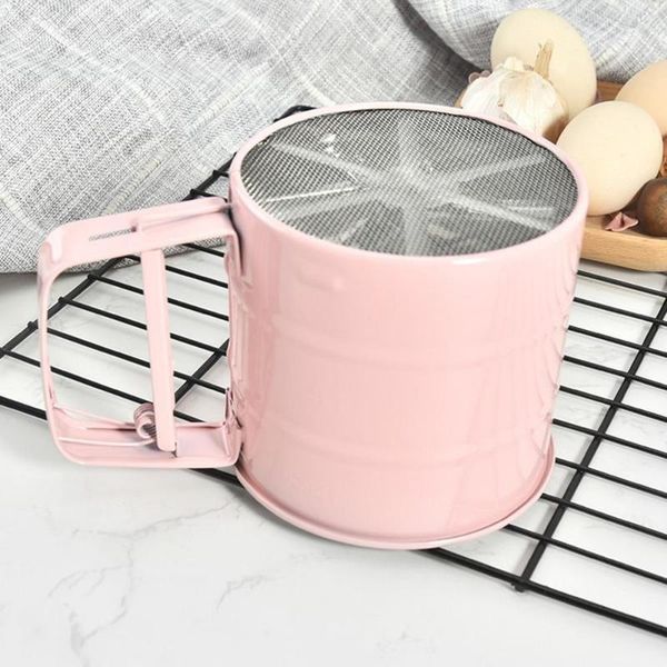 stainless steel baking tool flour sieve hand shaker sifter fine mesh screen cup double filtration sugar frosting kitchen gadget & pastry too
stainless steel baking tool flour sieve hand shaker sifter fine mesh screen cup double filtration sugar frosting kitchen gadget & pastry too