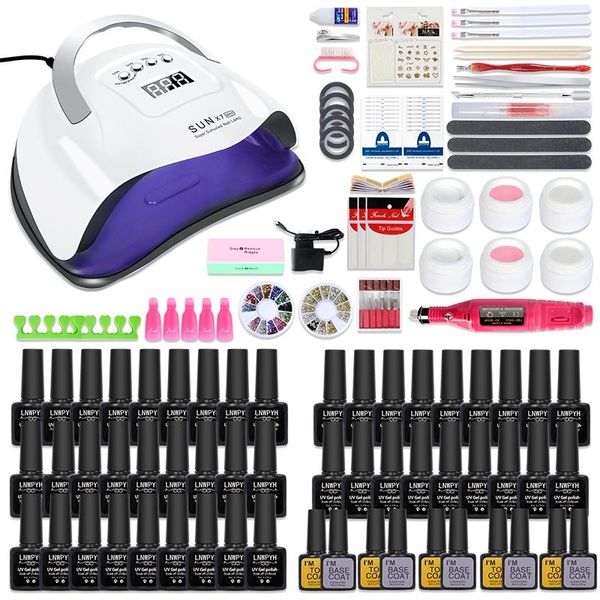 nail art kits manicure set polish kit uv led lamp drying & electric drill 45/27/18/12 colors gels
nail art kits manicure set polish kit uv led lamp drying & electric drill 45/27/18/12 colors gels