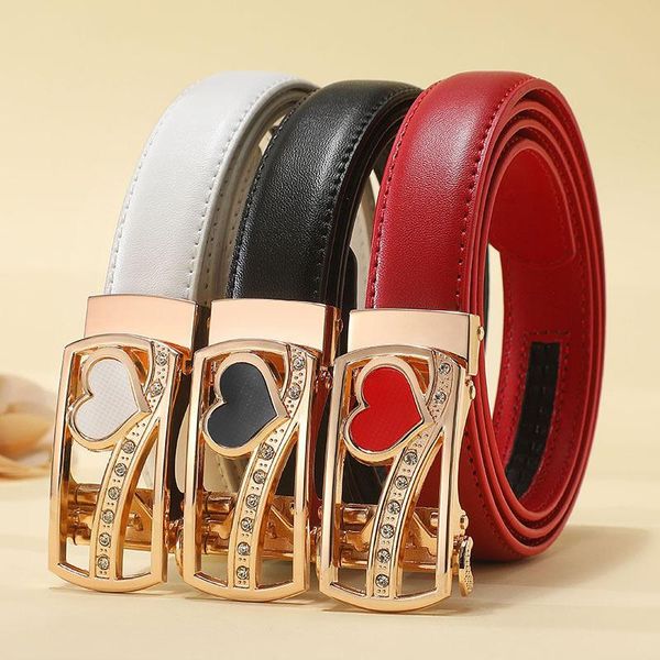 belts 2.3cm width women genuine leather waistband fashion automatic buckle belt for female durable straps, Black;brown
belts 2.3cm width women genuine leather waistband fashion automatic buckle belt for female durable straps, Black;brown