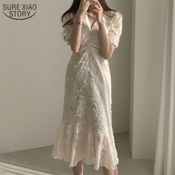 vintage plus size v-neck women summer dress lace up puff sleeve party es korean elegant ruffles long robes 13815 210510, Black;gray
vintage plus size v-neck women summer dress lace up puff sleeve party es korean elegant ruffles long robes 13815 210510, Black;gray