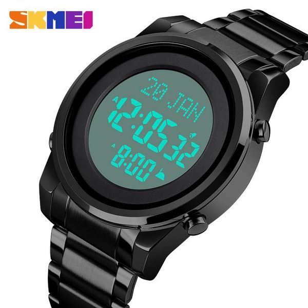 Watched Harameen Muslim Watch Prayer Qibla Compass Wrist Hijri Calendar Islamic Kids Ramadan SKMEI High Elegant Wristwatches, Slivery;brown
Watched Harameen Muslim Watch Prayer Qibla Compass Wrist Hijri Calendar Islamic Kids Ramadan SKMEI High Elegant Wristwatches, Slivery;brown