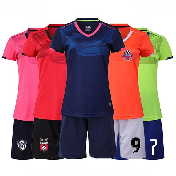 women's soccer jersey set children football kit clothes women kid futbol training uniforms sets female survetement football kits, Black
women's soccer jersey set children football kit clothes women kid futbol training uniforms sets female survetement football kits, Black