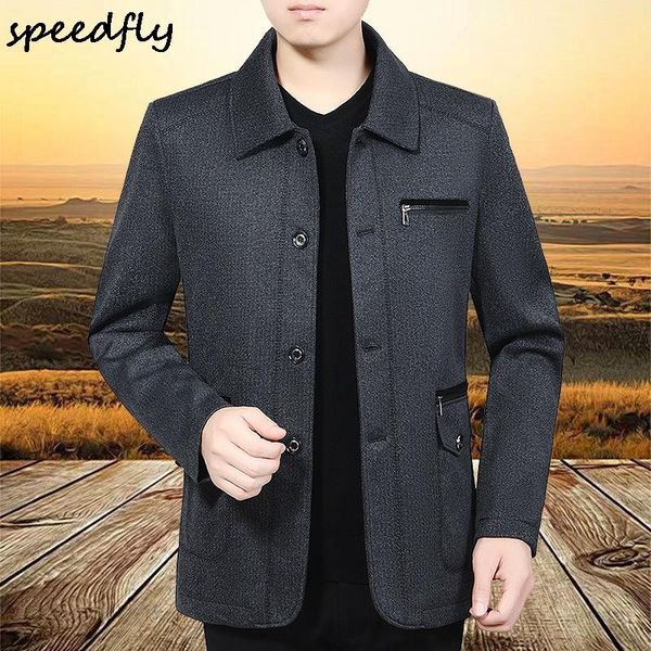 men cotton coat winter wool fashion business thicken slim overcoat jacket male peacoat brand clothes men's jackets, Black;brown
men cotton coat winter wool fashion business thicken slim overcoat jacket male peacoat brand clothes men's jackets, Black;brown