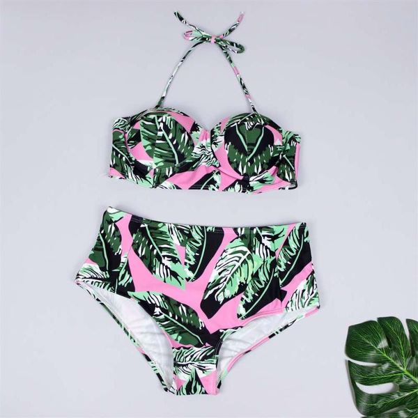 bikinis set floral print high waist women push up bikini swimwear vintage biquini bathing suit maillot de bain xxl
bikinis set floral print high waist women push up bikini swimwear vintage biquini bathing suit maillot de bain xxl