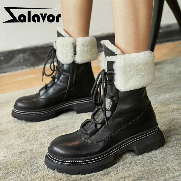 boots zalavor women short plush fur real leather warm winter shoes woman fashion platform zipper thick footwear size 34-39, Black
boots zalavor women short plush fur real leather warm winter shoes woman fashion platform zipper thick footwear size 34-39, Black