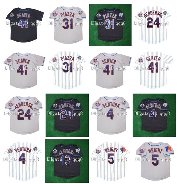 vintage 2000 new york baseball jersey 5 david wright 41 tom seaver 24 rickey henderson 4 robin ventura 13 edgar alfonzo white grey black jer, Blue;black
vintage 2000 new york baseball jersey 5 david wright 41 tom seaver 24 rickey henderson 4 robin ventura 13 edgar alfonzo white grey black jer, Blue;black