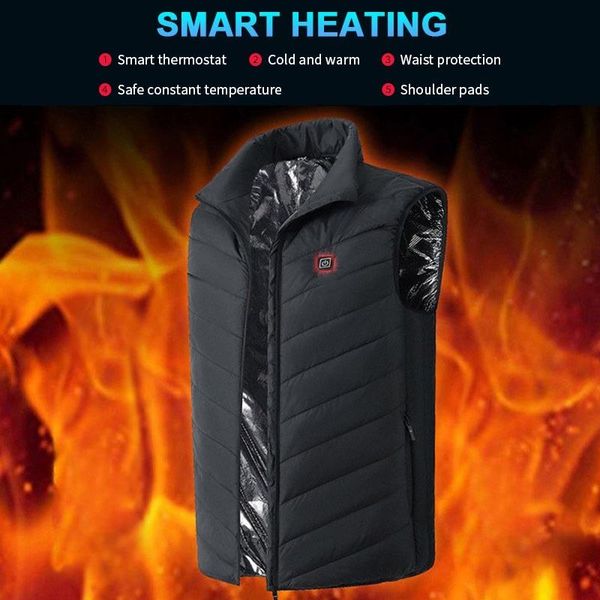men's vests intelligent heated jas vest poison usb outdoor bikes walking jassen tactical, Black;white
men's vests intelligent heated jas vest poison usb outdoor bikes walking jassen tactical, Black;white