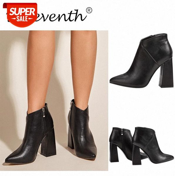 zi ling european and american simple high heel thick black pointed toe large size knight boots #eq0a
zi ling european and american simple high heel thick black pointed toe large size knight boots #eq0a
