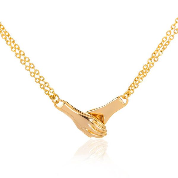 pendant necklaces 2pcs necklace for women couple holding hands magnet shake jewelry vintage gold silver stainless steel female gift
pendant necklaces 2pcs necklace for women couple holding hands magnet shake jewelry vintage gold silver stainless steel female gift