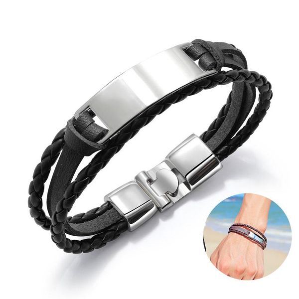 charm bracelets simple men weaving bracelet metal alloy leather multilayer rope chain fashion punk rock jewelry for, Golden;silver
charm bracelets simple men weaving bracelet metal alloy leather multilayer rope chain fashion punk rock jewelry for, Golden;silver