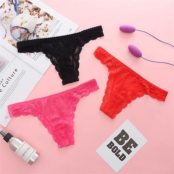 women's panties fashion lace jacquard hollow temptation low waist transparent thong cotton, Black;pink
women's panties fashion lace jacquard hollow temptation low waist transparent thong cotton, Black;pink