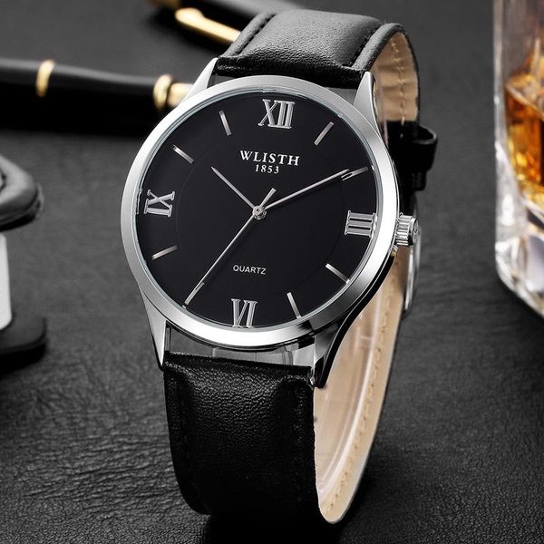 wristwatches 2021 men's watch fashion business waterproof belt large dial, Slivery;brown
wristwatches 2021 men's watch fashion business waterproof belt large dial, Slivery;brown
