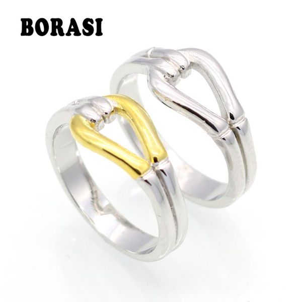 cluster rings s silver color jewelry fashion simple smooth rope knot charm ring for woman high quality, Golden;silver
cluster rings s silver color jewelry fashion simple smooth rope knot charm ring for woman high quality, Golden;silver