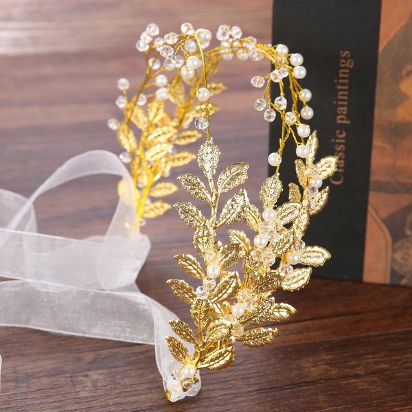 hair clips & barrettes gold color leaves pearl wedding bridal headbands accessories women ribbon wear double layer for girl, Golden;silver
hair clips & barrettes gold color leaves pearl wedding bridal headbands accessories women ribbon wear double layer for girl, Golden;silver
