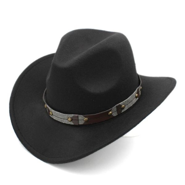 cloches mistdawn classic retro western cowboy hat cattleman riding cowgirl cap wide brim w/ leather band size 56-58cm, Blue;gray
cloches mistdawn classic retro western cowboy hat cattleman riding cowgirl cap wide brim w/ leather band size 56-58cm, Blue;gray
