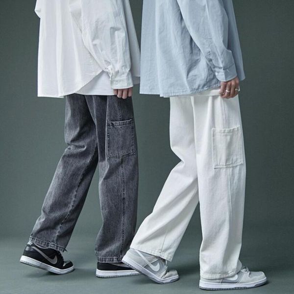 men's jeans plus size 3xl men wide leg mens 2021 autumn spring hip hop streetwear loose straight baggy denim pants male trousers w2142, Blue
men's jeans plus size 3xl men wide leg mens 2021 autumn spring hip hop streetwear loose straight baggy denim pants male trousers w2142, Blue