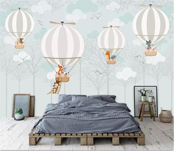wallpapers large 3d wallpaper cartoon air balloon animal monkey giraffe children's room background wall
wallpapers large 3d wallpaper cartoon air balloon animal monkey giraffe children's room background wall