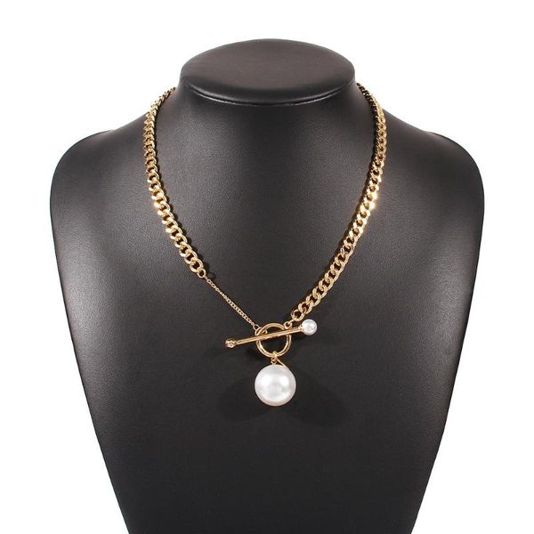 pendant necklaces girls women asymmetric collares ot buckle goth chocker jewelry clavicle chain pearl necklace, Silver
pendant necklaces girls women asymmetric collares ot buckle goth chocker jewelry clavicle chain pearl necklace, Silver