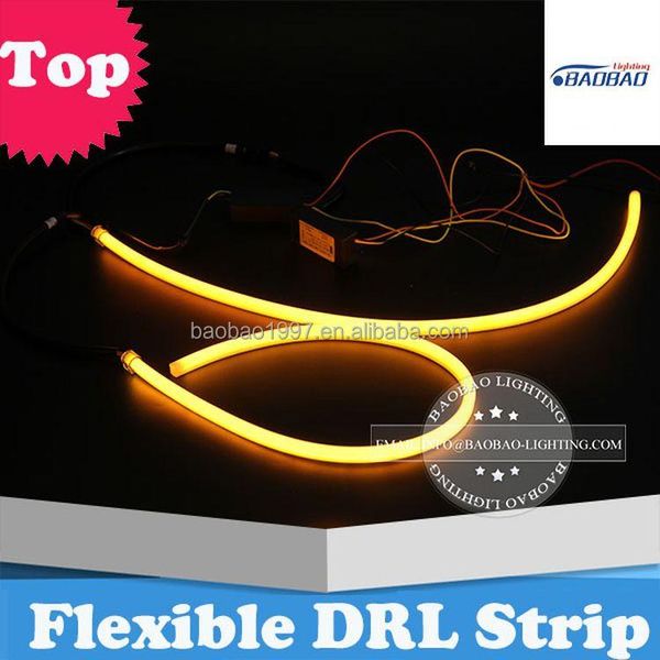 car headlights fashion soft flexible led strip with angel eyes