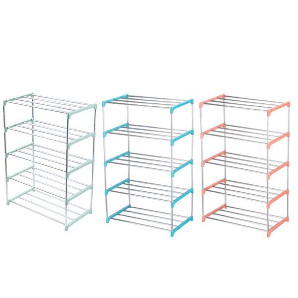 clothing & wardrobe storage stainless steel shoe rack 4-corner support household supplies with thickened connecting pipe fittings
clothing & wardrobe storage stainless steel shoe rack 4-corner support household supplies with thickened connecting pipe fittings