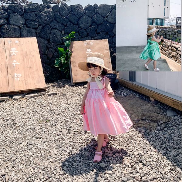 girl dress kids baby clothes 2022 solid spring summer toddler outwear school beach party uniform dresses cotton children clothin, Red;yellow
girl dress kids baby clothes 2022 solid spring summer toddler outwear school beach party uniform dresses cotton children clothin, Red;yellow