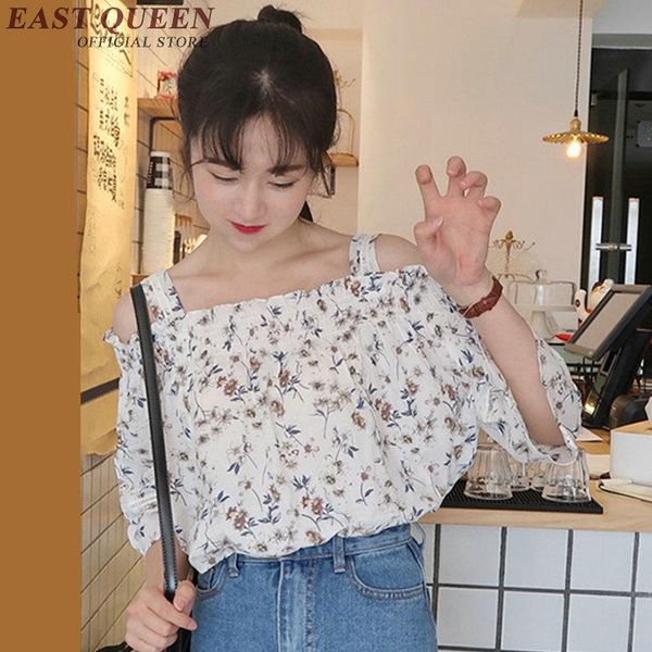 women's blouses & shirts 2021 summer women blouse half sleeve white flower kawaii floral print cold shoulder size nn0311 cq
women's blouses & shirts 2021 summer women blouse half sleeve white flower kawaii floral print cold shoulder size nn0311 cq