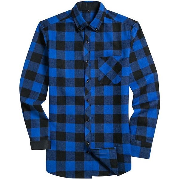 men's casual shirts macrosea arrival spring autumn plaid male turn- down collar social shirt men smart qs, White;black
men's casual shirts macrosea arrival spring autumn plaid male turn- down collar social shirt men smart qs, White;black