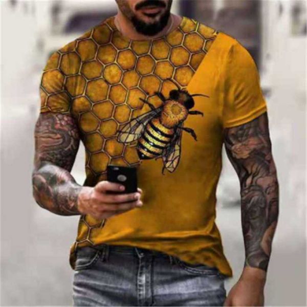men's t-shirts summer fashion short sleeve sports black bee print t-shirt retro design hip hop casual, White;black
men's t-shirts summer fashion short sleeve sports black bee print t-shirt retro design hip hop casual, White;black
