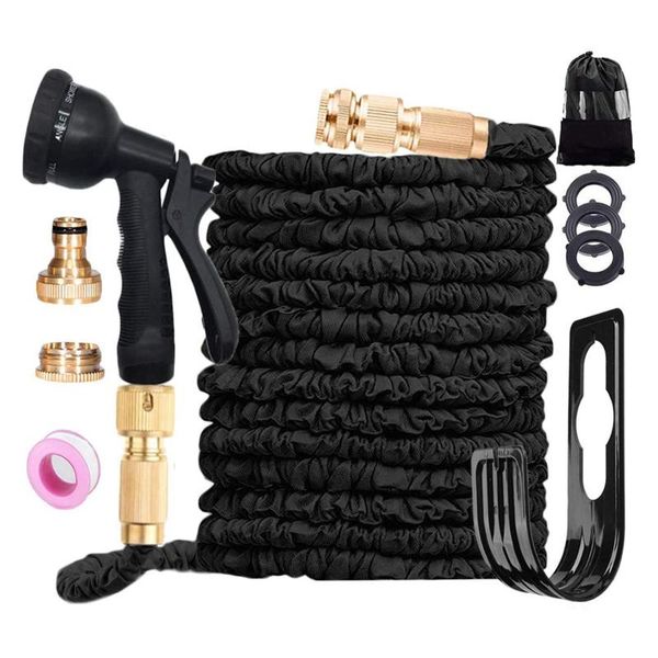 extendable garden watering hose lightweight flexible retractable water with 8 function spray gun connector storage bag equipments
extendable garden watering hose lightweight flexible retractable water with 8 function spray gun connector storage bag equipments