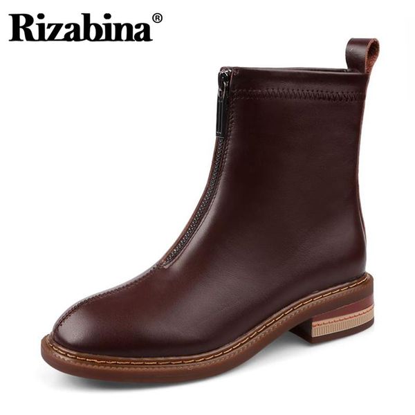 boots rizabina size 34-42 women ankle flock flats front zipper shoes round toe winter warm fashion party footwear, Black
boots rizabina size 34-42 women ankle flock flats front zipper shoes round toe winter warm fashion party footwear, Black