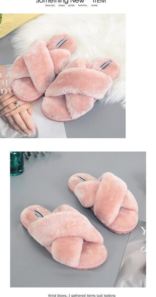 product cross-tied plush faux fur warm indoor outdoor bedroom mute office woman korean fashion slippers, Black
product cross-tied plush faux fur warm indoor outdoor bedroom mute office woman korean fashion slippers, Black