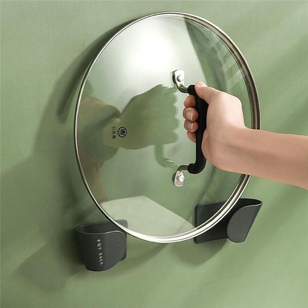 kitchen storage & organization 2pcs wall mounted rack pot lid hanger pan cover holder hanging cooking utensil tool
kitchen storage & organization 2pcs wall mounted rack pot lid hanger pan cover holder hanging cooking utensil tool