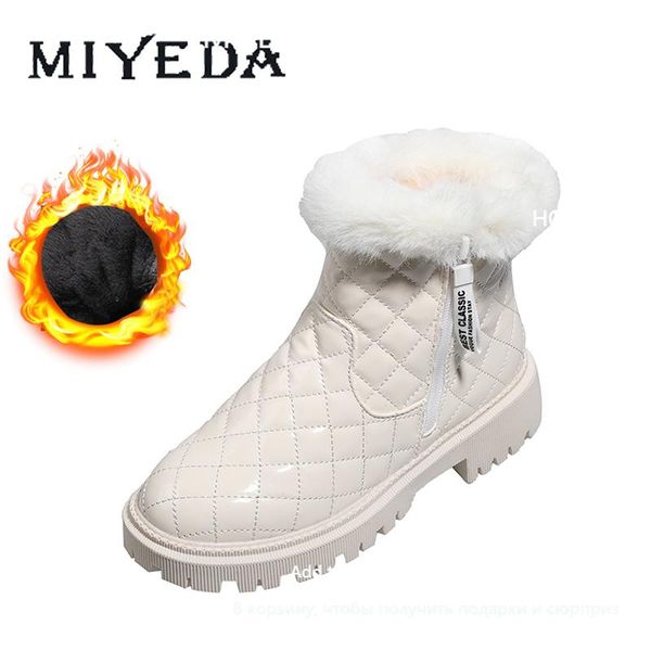 boots fluffy women side zipper warm plush gridding button leather round toe high chunky low heel fur female winter, Black
boots fluffy women side zipper warm plush gridding button leather round toe high chunky low heel fur female winter, Black