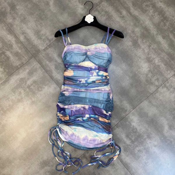 fabpop summer design sleeveless double strap strapless high waist tie dye drawstring short mini dress women gb976 210709, Black;gray
fabpop summer design sleeveless double strap strapless high waist tie dye drawstring short mini dress women gb976 210709, Black;gray