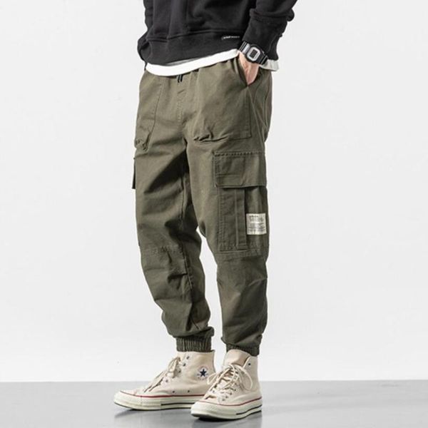 men's pants cargo men streetwear hip hop mens joggers casual harem ankle length trousers elastic waist w2166, Black
men's pants cargo men streetwear hip hop mens joggers casual harem ankle length trousers elastic waist w2166, Black