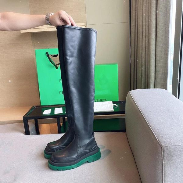 boots women genuine leather designer over the knee long platform shoes thick sole woman, Black
boots women genuine leather designer over the knee long platform shoes thick sole woman, Black