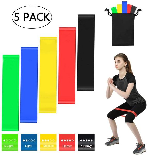 set of 5 resistance loop bands exercise for home fitness strength training physical therapy latex workout
set of 5 resistance loop bands exercise for home fitness strength training physical therapy latex workout
