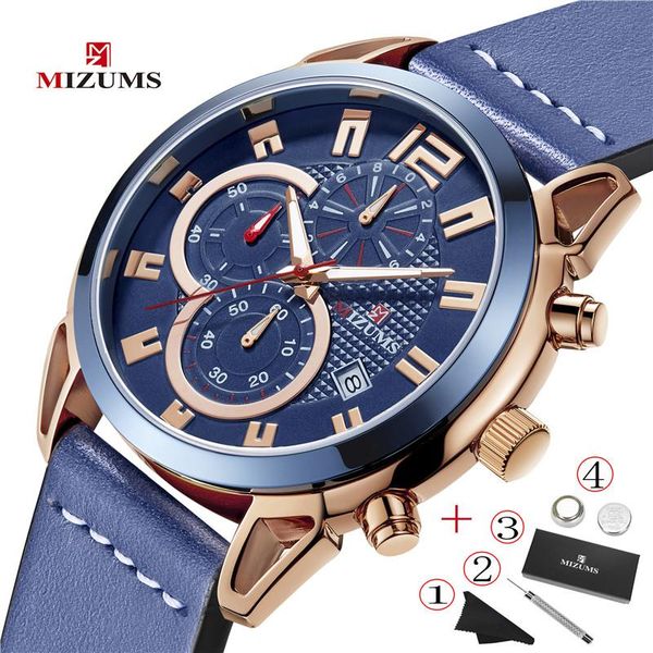 wristwatches mizums men watch sports multifunction chronograph blue waterproof mens quartz watches man male designer clock, Slivery;brown
wristwatches mizums men watch sports multifunction chronograph blue waterproof mens quartz watches man male designer clock, Slivery;brown