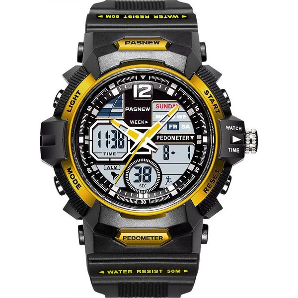 wristwatches brand pas watch professional men sports watches dual display analog digital quartz 50 waterproof swim, Slivery;brown
wristwatches brand pas watch professional men sports watches dual display analog digital quartz 50 waterproof swim, Slivery;brown