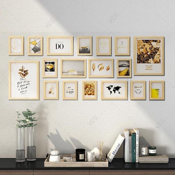 frames 18pcs/set wood picture for wall hanging, po frame with pictures classic wooden home decoration
frames 18pcs/set wood picture for wall hanging, po frame with pictures classic wooden home decoration