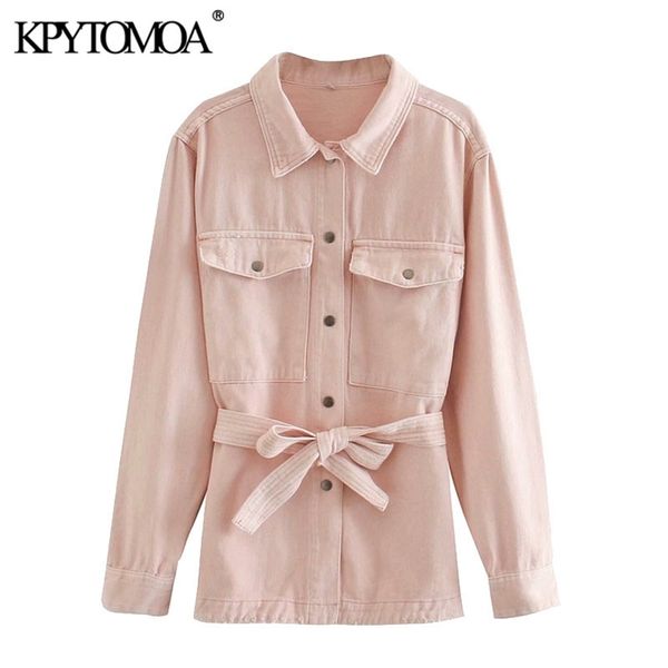 women fashion with belt loose frayed denim jacket coat vintage long sleeve pockets female outerwear chic 210420, Black;brown
women fashion with belt loose frayed denim jacket coat vintage long sleeve pockets female outerwear chic 210420, Black;brown
