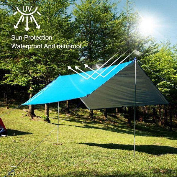 tents and shelters 1 set outdoor canopy sunshade tent with storage bag multi-function waterproof garden beach mat camping rain shelter
tents and shelters 1 set outdoor canopy sunshade tent with storage bag multi-function waterproof garden beach mat camping rain shelter