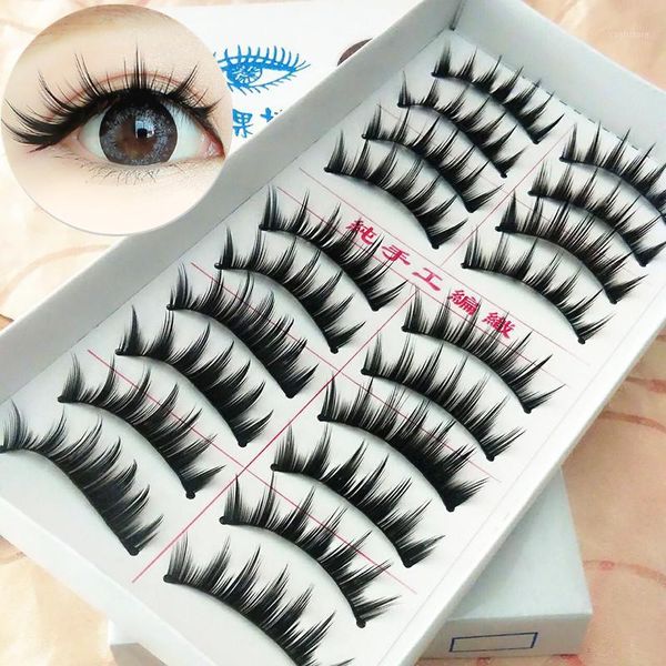 10 pairs fake eyelashes japanese false natural pointed tail cos big eyes innocent makeup eye lashes1
10 pairs fake eyelashes japanese false natural pointed tail cos big eyes innocent makeup eye lashes1