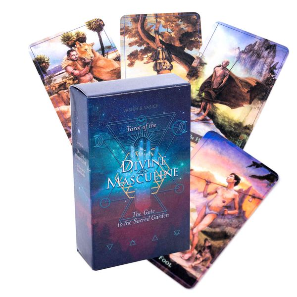 the divine masculine tarot party table board game deck fortune-telling prophecy oracles cards with guidebook
the divine masculine tarot party table board game deck fortune-telling prophecy oracles cards with guidebook