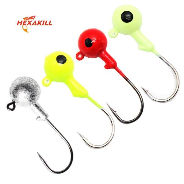 hexakill 3.5g 5g 7g 10g 14g jig head multicolor fishing tackle hooks lead hook suit soft bait red worms earthworm lure
hexakill 3.5g 5g 7g 10g 14g jig head multicolor fishing tackle hooks lead hook suit soft bait red worms earthworm lure