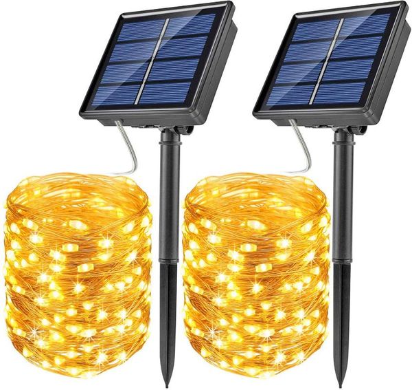 solar lamps led outdoor lamp string lights 100/200 leds fairy holiday christmas party garland garden waterproof 10m
solar lamps led outdoor lamp string lights 100/200 leds fairy holiday christmas party garland garden waterproof 10m