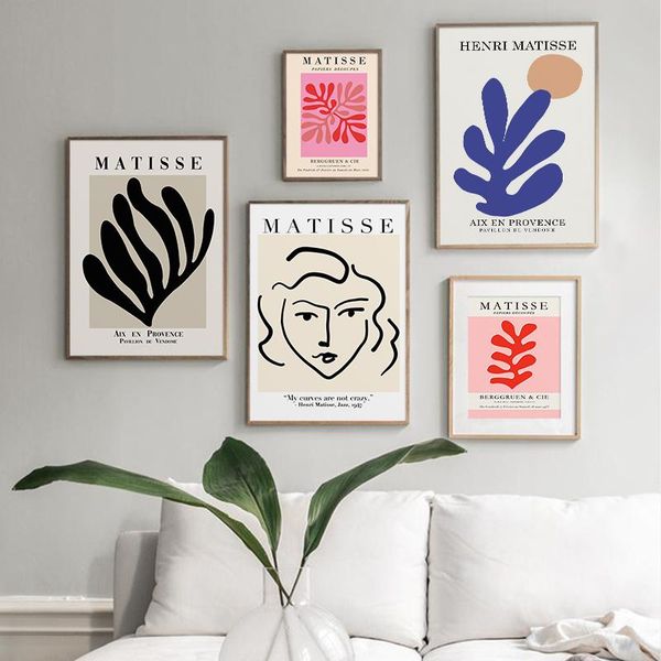 abstract face line colorful leaf print canvas painting exhibition poster henri matisse modern wall art picture home room decor paintings
abstract face line colorful leaf print canvas painting exhibition poster henri matisse modern wall art picture home room decor paintings