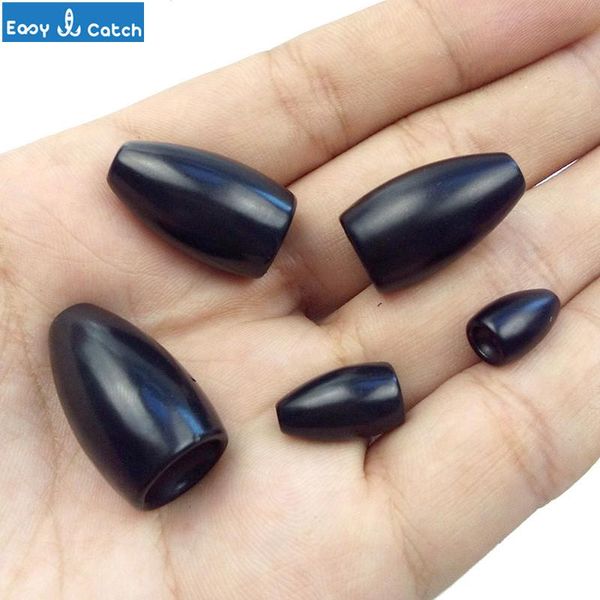 easy catch 3pcs 100% tungsten fishing sinker for texas rig black plastic worm weights casting bank sinkers accessories 
easy catch 3pcs 100% tungsten fishing sinker for texas rig black plastic worm weights casting bank sinkers accessories