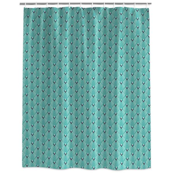 shower curtains teal green geometic leaf curtain decorative fabric bath products bathroom decor with hooks
shower curtains teal green geometic leaf curtain decorative fabric bath products bathroom decor with hooks